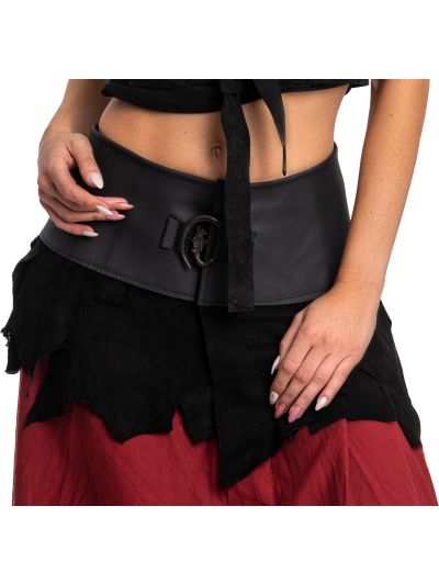 Trollfelsen Fetzenrock Karya Midi schwarz 3